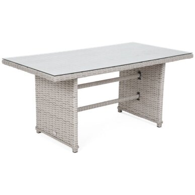 Lauko baldų komplektas BERGAMO WHITE 5 Lauko baldų komplektas BERGAMO WHITE 5