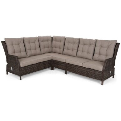 Lauko baldų komplektas TRIVENTO BROWN MAT 2 Lauko baldų komplektas TRIVENTO BROWN MAT 2
