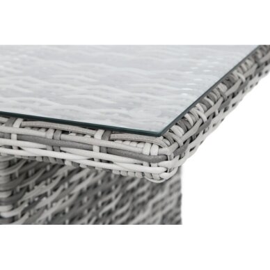 Lauko baldų komplektas BERGAMO LIGHT GREY 6 Lauko baldų komplektas BERGAMO LIGHT GREY 6