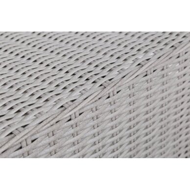 Lauko baldų komplektas TERMOLI WHITE GREY   3