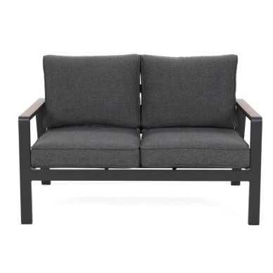 Lauko baldų komplektas TURYN DARK GREY / GREY MELANGE 7