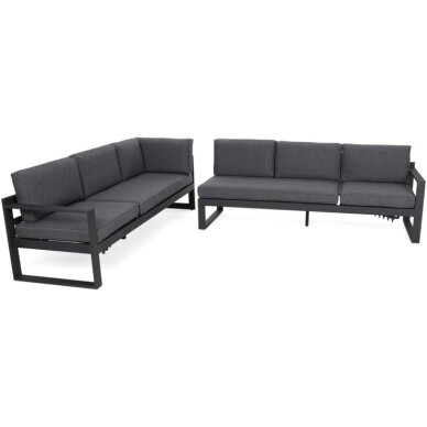 Lauko baldų komplektas NEAPOL GREY 3 Lauko baldų komplektas NEAPOL GREY 3