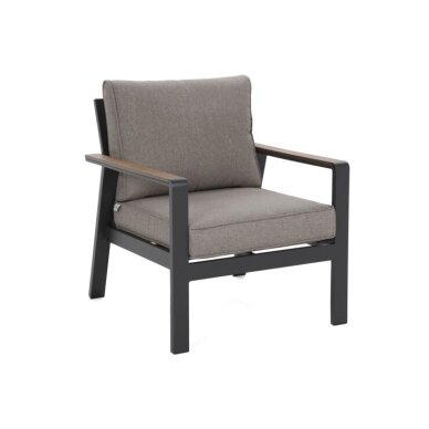 Lauko baldų komplektas TURYN DARK GREY / BEIGE MELANGE 3