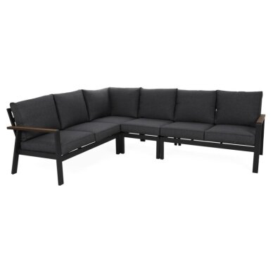 Lauko baldų komplektas TURYN DARK GREY 2 Lauko baldų komplektas TURYN DARK GREY 2