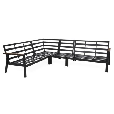 Lauko baldų komplektas TURYN DARK GREY 3 Lauko baldų komplektas TURYN DARK GREY 3
