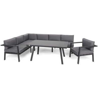 Lauko baldų komplektas MIAMI GREY 1