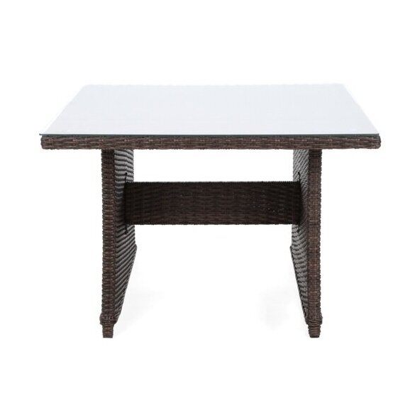 Lauko baldų komplektas BERGAMO Brown Mat / Brown Melange 6