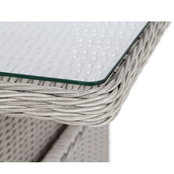 Lauko baldų komplektas MEMFIS WHITE GREY  7