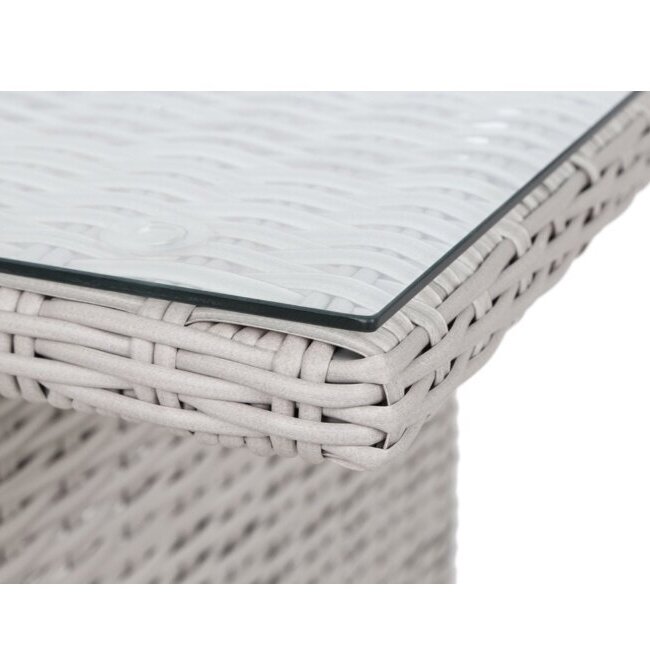 Lauko baldų komplektas BERGAMO WHITE 6 Lauko baldų komplektas BERGAMO WHITE 6