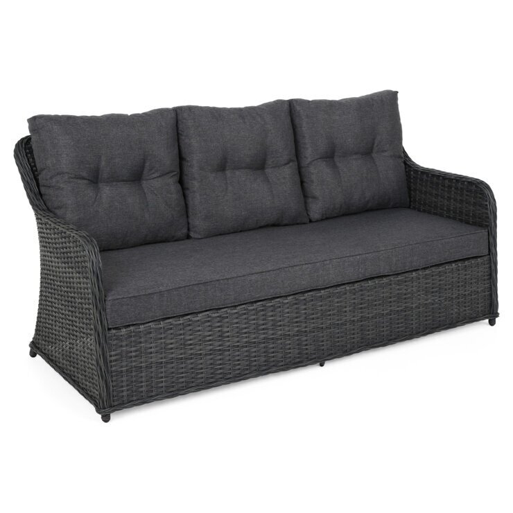 Lauko baldų komplektas BERGAMO GREY / GREY MELANGE 2 Lauko baldų komplektas BERGAMO GREY / GREY MELANGE 2