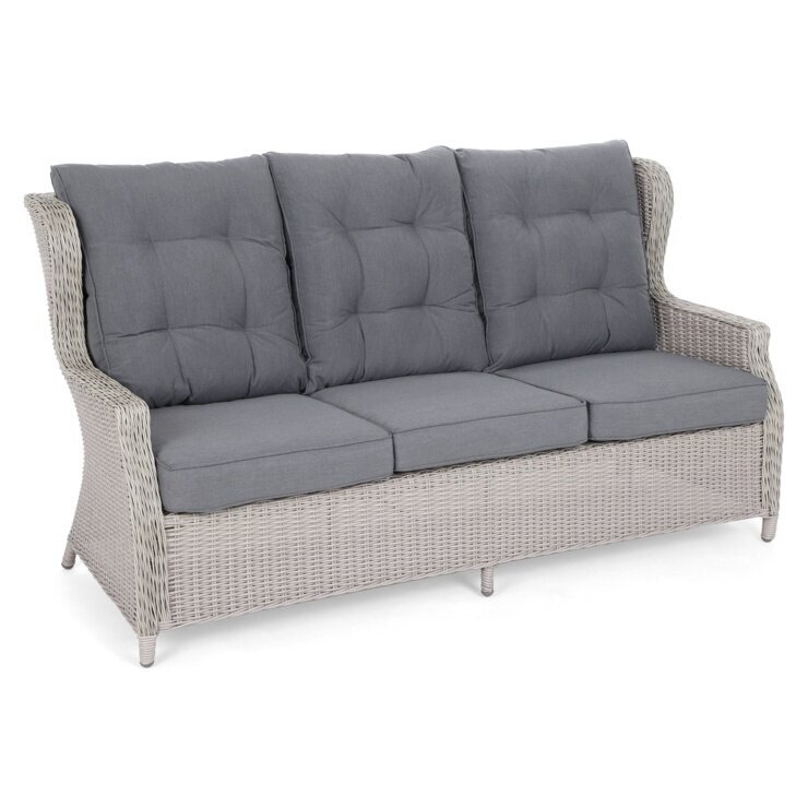 Lauko baldų komplektas MEMFIS WHITE GREY 4 Lauko baldų komplektas MEMFIS WHITE GREY 4