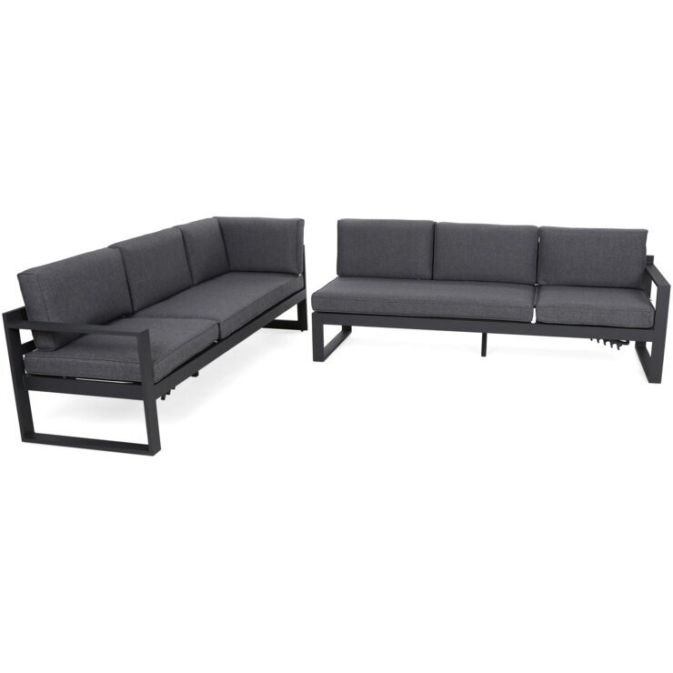 Lauko baldų komplektas NEAPOL GREY 3 Lauko baldų komplektas NEAPOL GREY 3