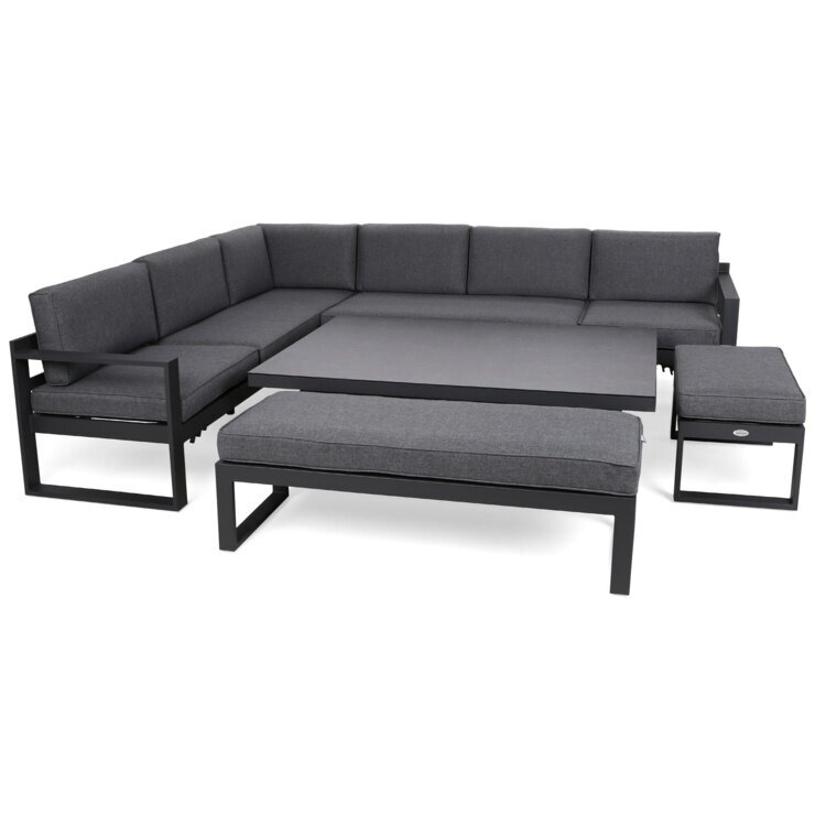 Lauko baldų komplektas NEAPOL GREY 2 Lauko baldų komplektas NEAPOL GREY 2