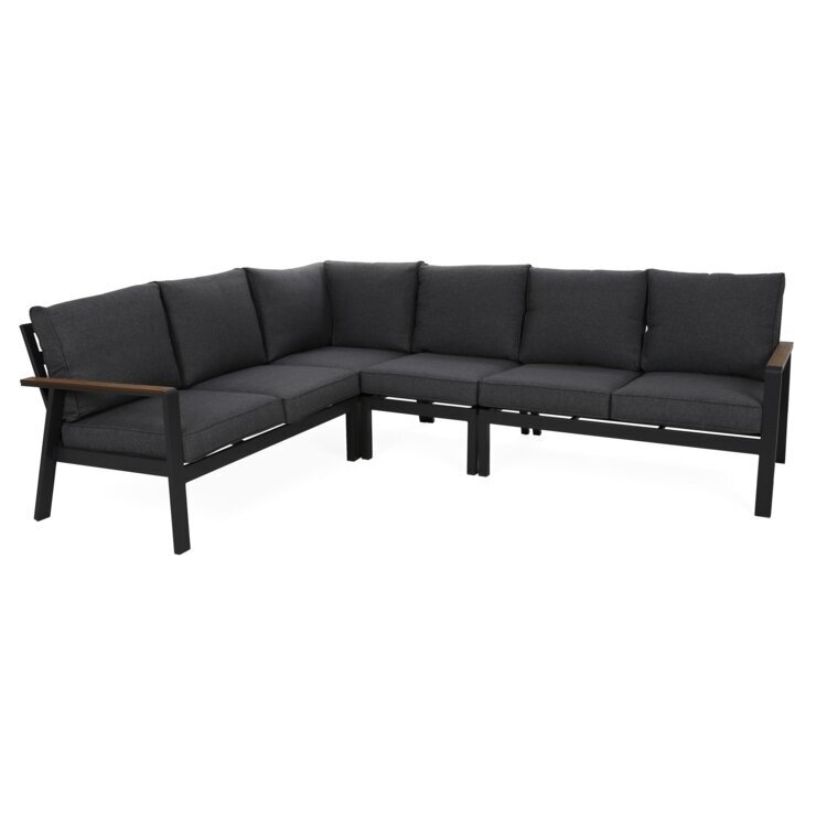 Lauko baldų komplektas TURYN DARK GREY 2