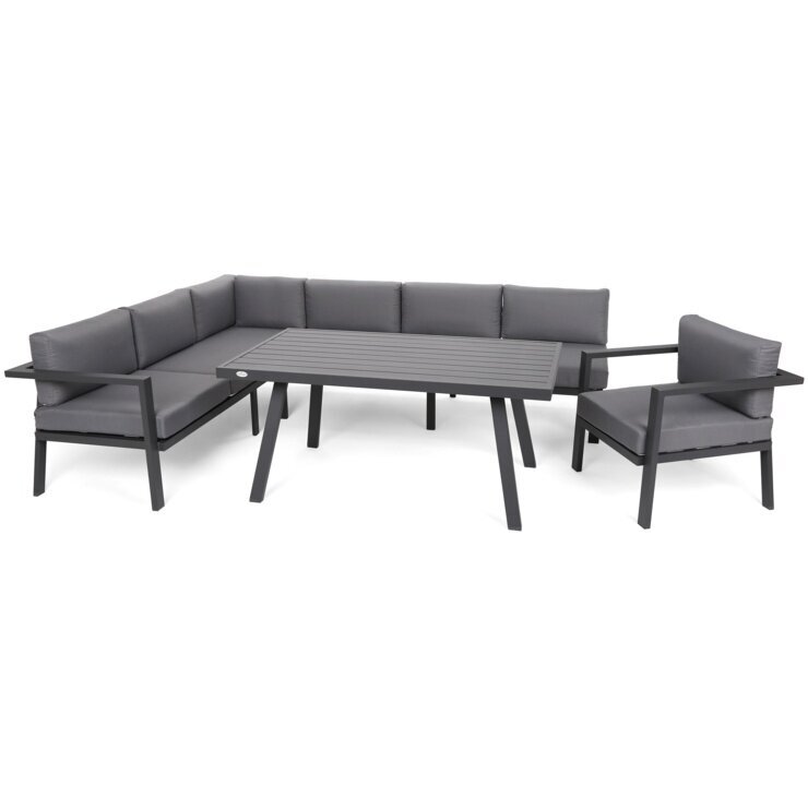 Lauko baldų komplektas MIAMI GREY 1 Lauko baldų komplektas MIAMI GREY 1