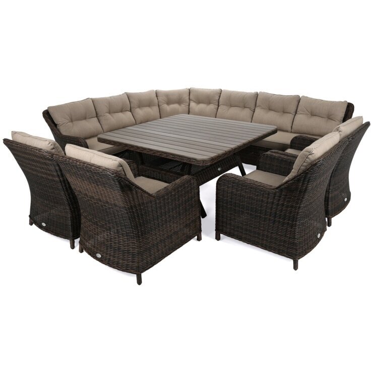 Lauko baldų komplektas WINDSOR BROWN MAT /BROWN MELANGE 1 Lauko baldų komplektas WINDSOR BROWN MAT /BROWN MELANGE 1