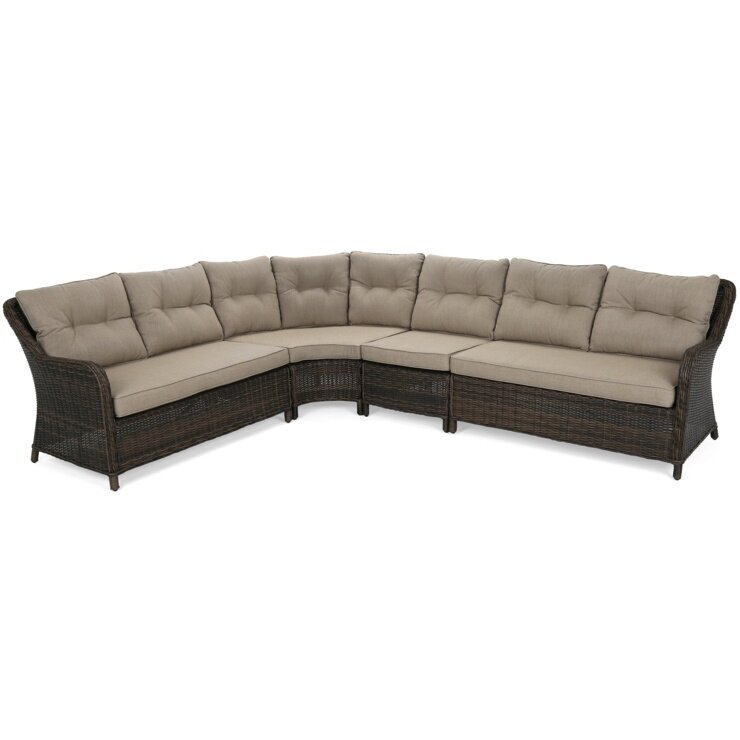 Lauko baldų komplektas WINDSOR BROWN MAT /BROWN MELANGE 2 Lauko baldų komplektas WINDSOR BROWN MAT /BROWN MELANGE 2