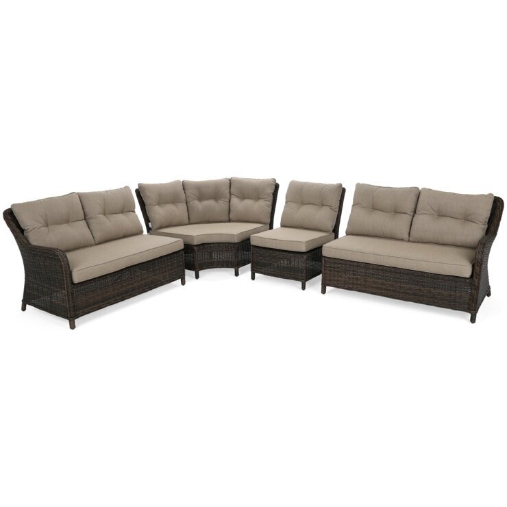 Lauko baldų komplektas WINDSOR BROWN MAT /BROWN MELANGE 3