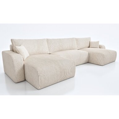 Minkštas kampas "HANA" U XL (153/381/153)