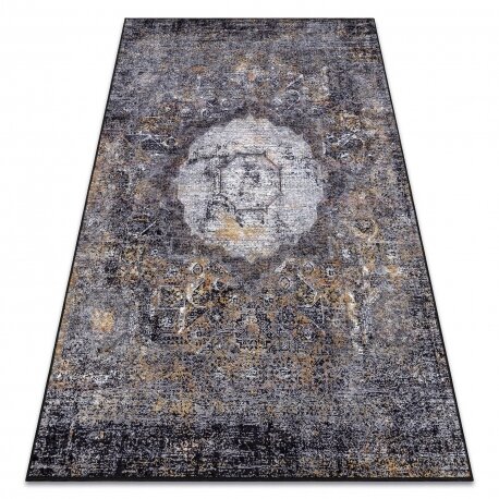 MIRO 51453.805 plaunamas kilimas Rozetė - pilka MIRO 51453.805 plaunamas kilimas Rozetė - pilka