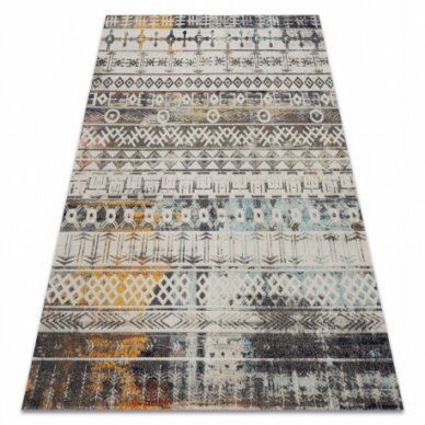 Modernus kilimas MUNDO E0591 deimantai, boho lauko rožinė / smėlio spalvos Modernus kilimas MUNDO E0591 deimantai, boho lauko rožinė / smėlio spalvos