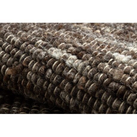 NEPAL 2100 tabac rudas kilimas - vilnonis, dvipusis, natūralus 3