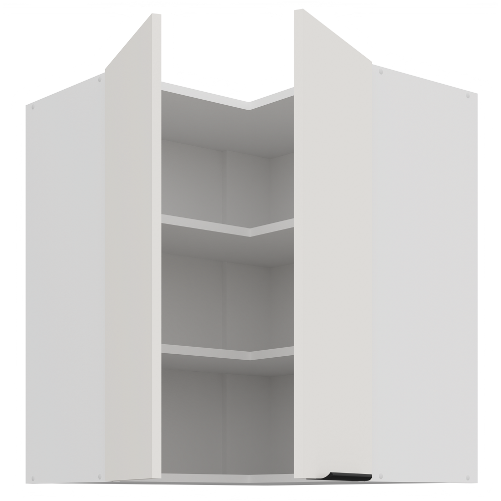 Pakabinama kampinė spintelė (60x60/72) - 90° 1 Pakabinama kampinė spintelė (60x60/72) - 90° 1