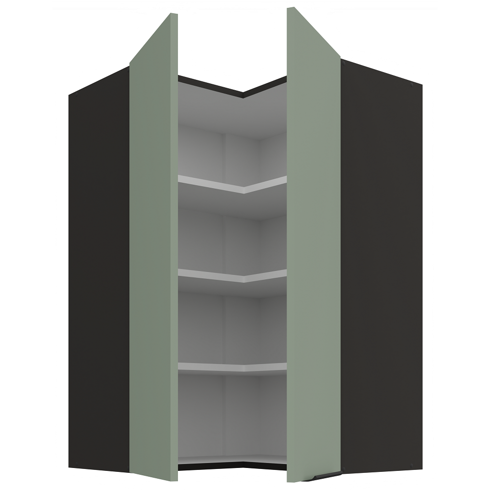 Pakabinama kampinė spintelė (60x60/90) - 90° 1 Pakabinama kampinė spintelė (60x60/90) - 90° 1