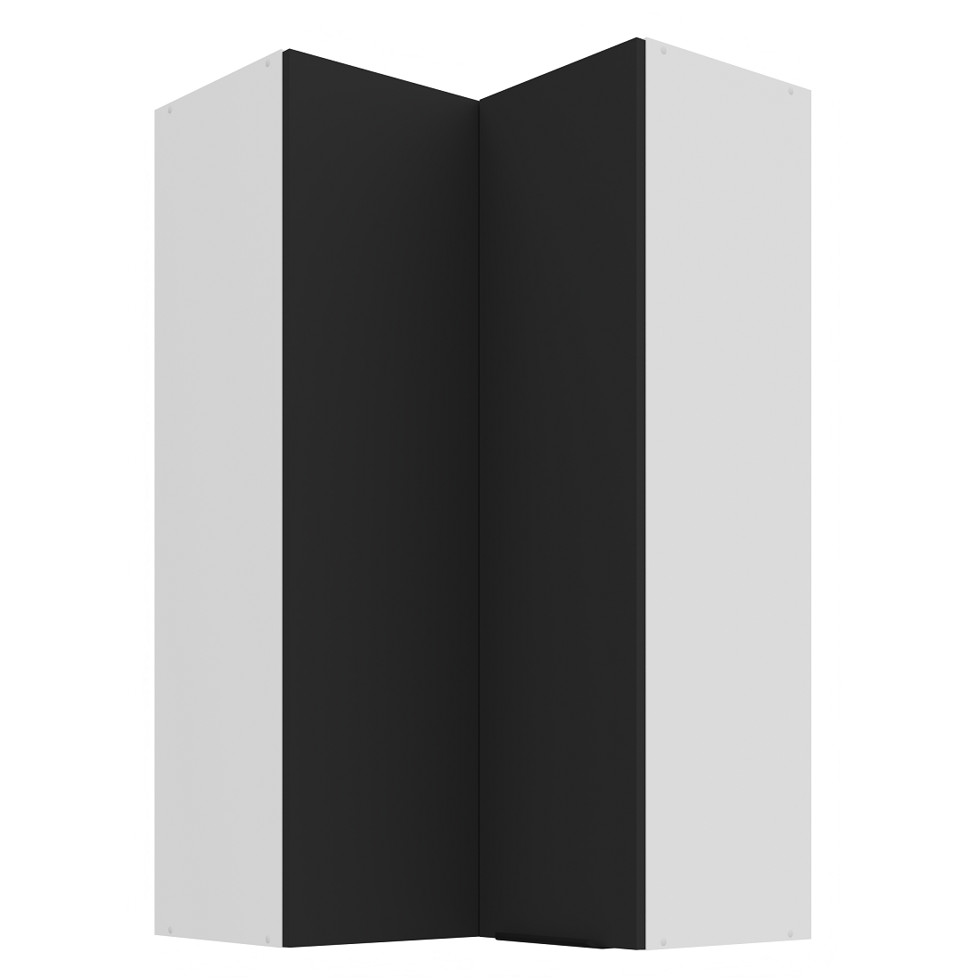 Pakabinama kampinė spintelė (60x60/108) - 90°