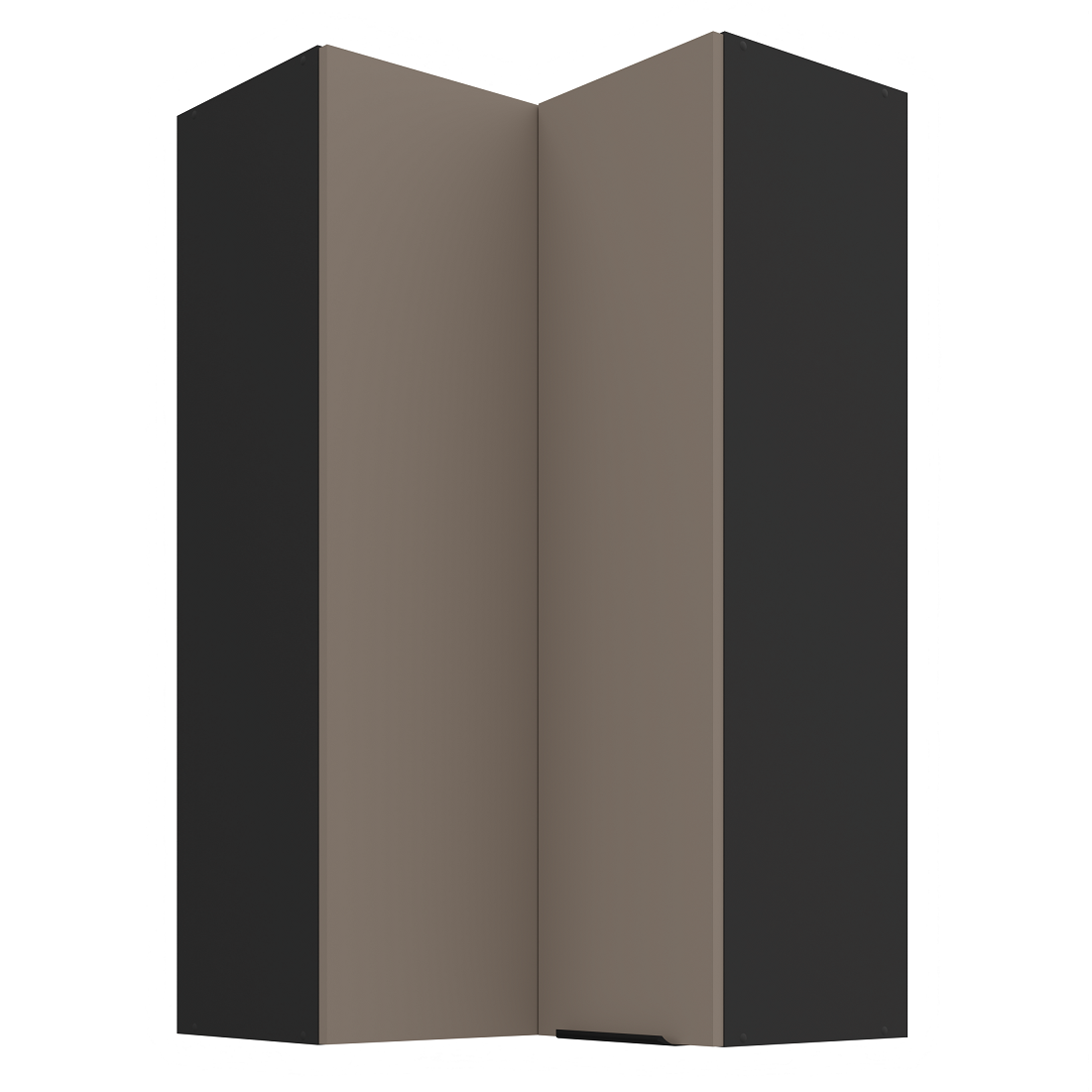 Pakabinama kampinė spintelė (60x60/108) - 90° Pakabinama kampinė spintelė (60x60/108) - 90°
