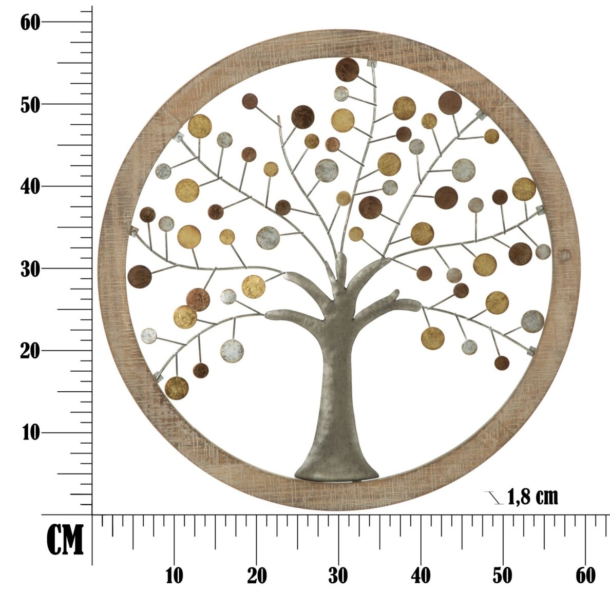 Sieninė dekoracija "ALBERO DELLA VITA MIRROR" 7