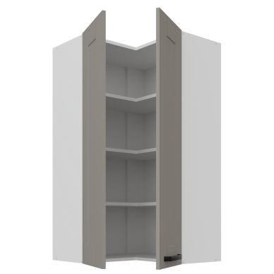 Pakabinama kampinė spintelė (60x60/108) - 90° 1 Pakabinama kampinė spintelė (60x60/108) - 90° 1