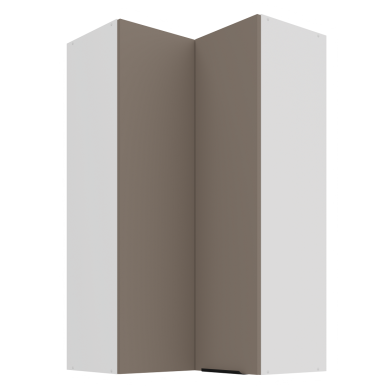 Pakabinama kampinė spintelė (60x60/108) - 90°
