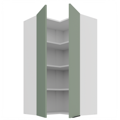 Pakabinama kampinė spintelė (60x60/108) - 90° 1 Pakabinama kampinė spintelė (60x60/108) - 90° 1