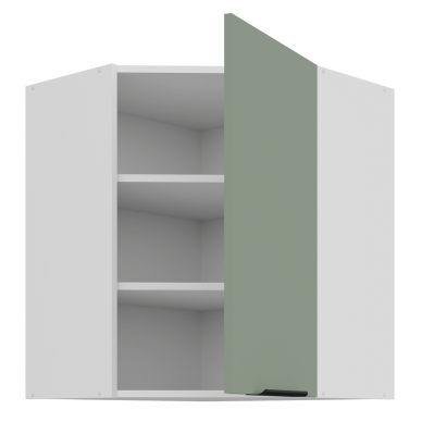 Pakabinama kampinė spintelė (60x60/72) - 45° 1 Pakabinama kampinė spintelė (60x60/72) - 45° 1