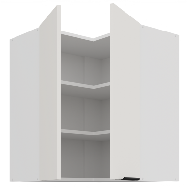 Pakabinama kampinė spintelė (60x60/72) - 90° 1 Pakabinama kampinė spintelė (60x60/72) - 90° 1