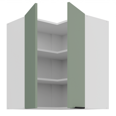 Pakabinama kampinė spintelė (60x60/72) - 90° 1 Pakabinama kampinė spintelė (60x60/72) - 90° 1