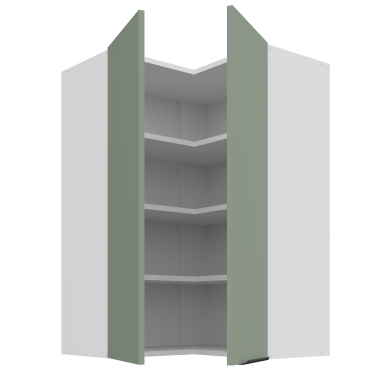 Pakabinama kampinė spintelė (60x60/90) - 90° 1 Pakabinama kampinė spintelė (60x60/90) - 90° 1