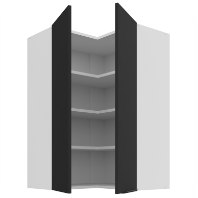 Pakabinama kampinė spintelė (60x60/90) - 90° 1 Pakabinama kampinė spintelė (60x60/90) - 90° 1