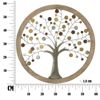 Sieninė dekoracija "ALBERO DELLA VITA MIRROR" 7 Sieninė dekoracija "ALBERO DELLA VITA MIRROR" 7