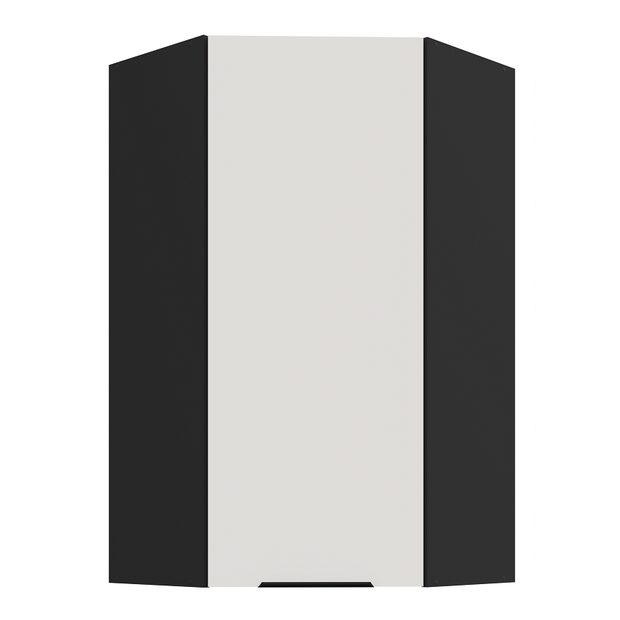 Pakabinama kampinė spintelė (60x60/108) - 45° Pakabinama kampinė spintelė (60x60/108) - 45°