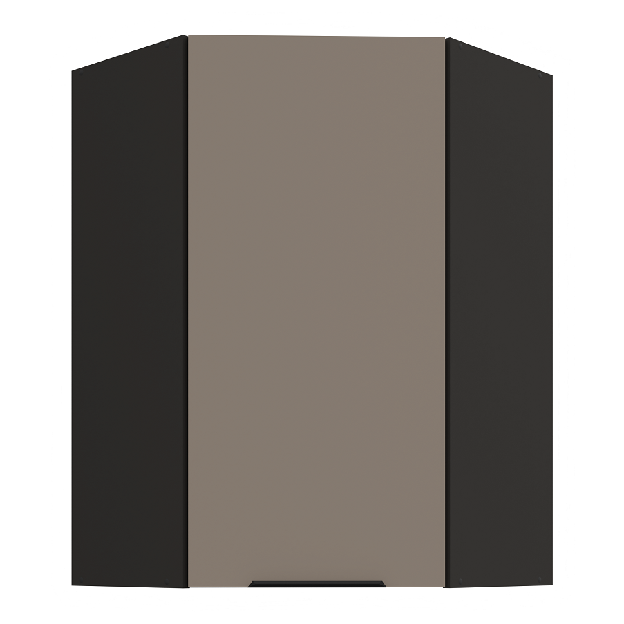 Pakabinama kampinė spintelė (60x60/90) - 45°