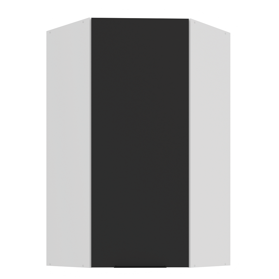 Pakabinama kampinė spintelė (60x60/108) - 45° Pakabinama kampinė spintelė (60x60/108) - 45°