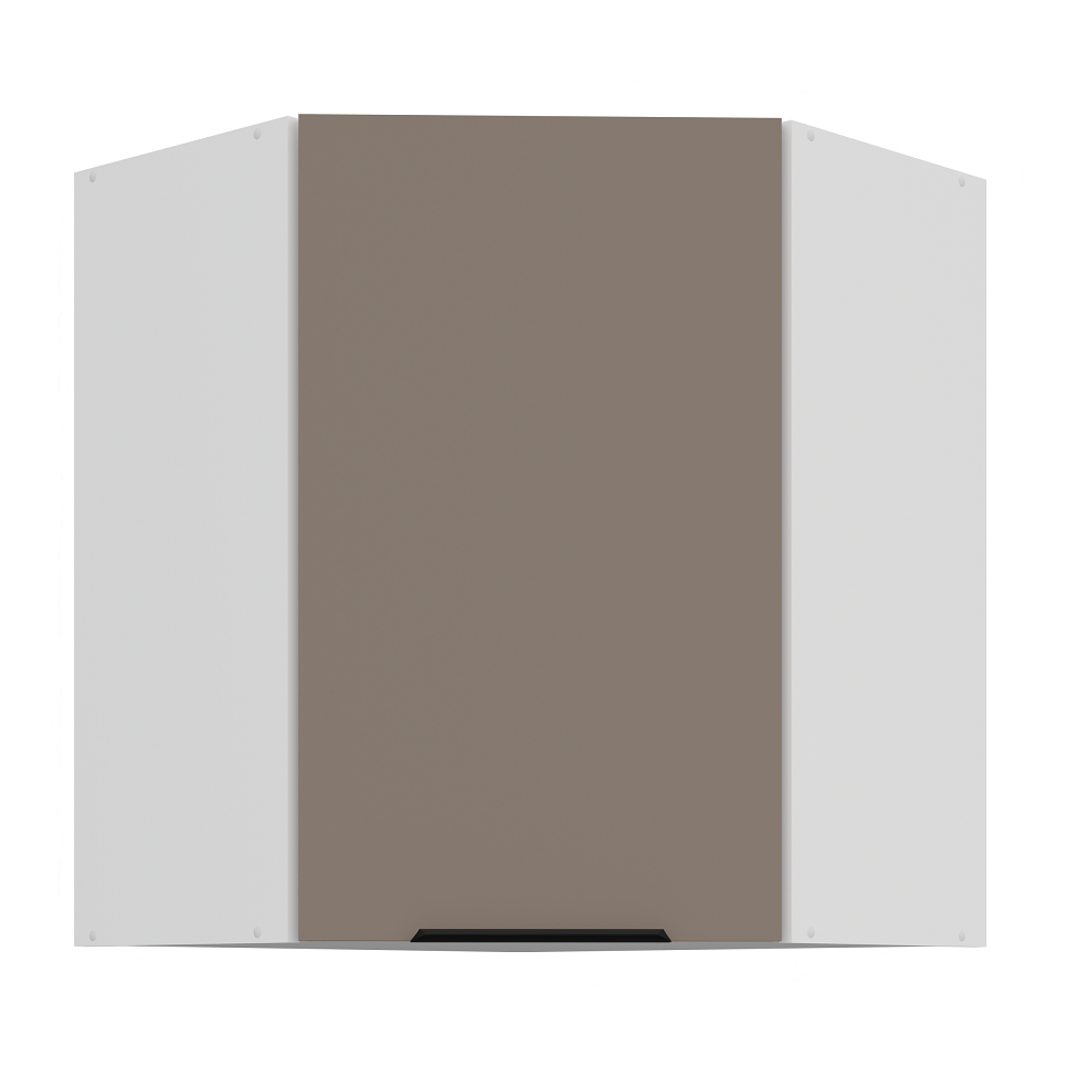 Pakabinama kampinė spintelė (60x60/72) - 45°