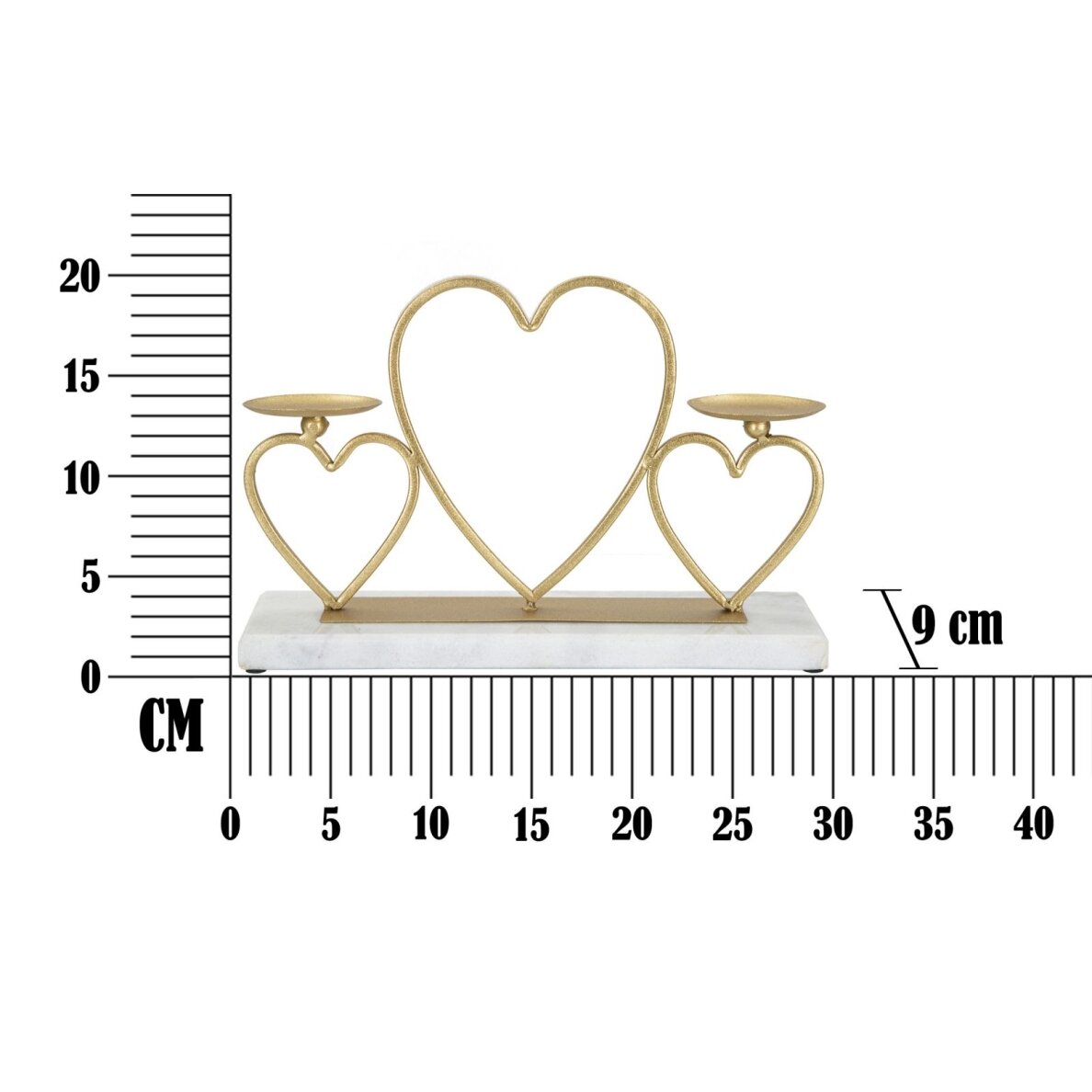 Žvakidė "HEARTS" 6