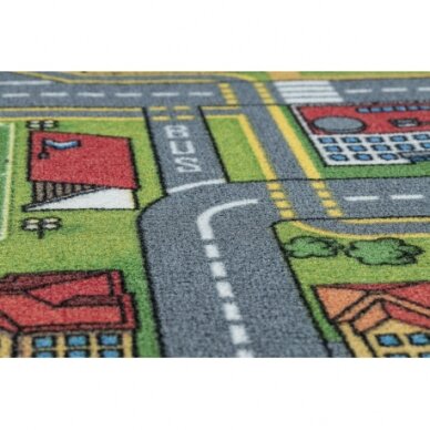 REBEL ROADS KILIMAS City life 97, Miestas neslystantis vaikams - pilkas 1 REBEL ROADS KILIMAS City life 97, Miestas neslystantis vaikams - pilkas 1