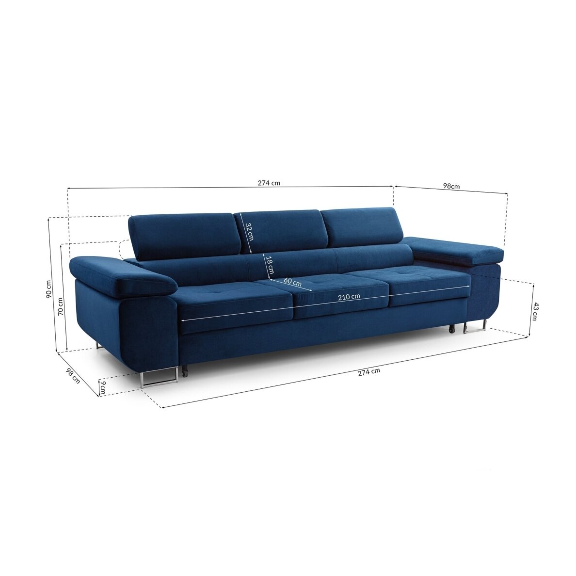 Sofa - lova 5 Sofa - lova 5