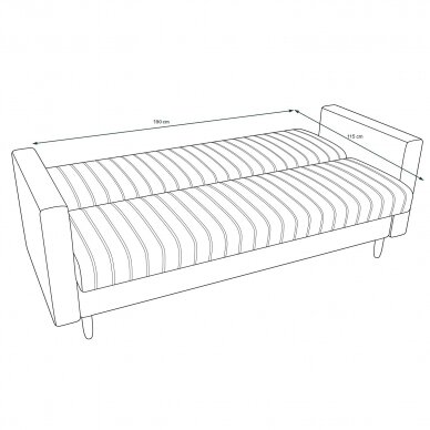 Sofa - lova 5 Sofa - lova 5