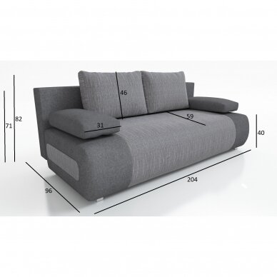 Sofa - lova 2 Sofa - lova 2