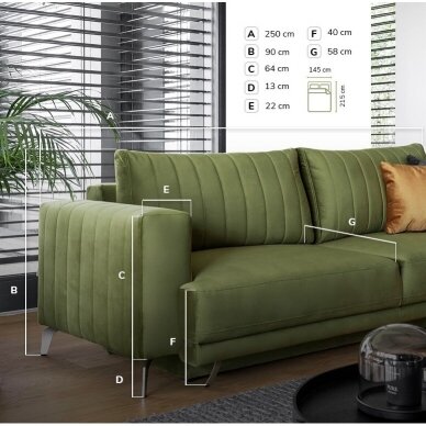 Sofa - lova 5 Sofa - lova 5